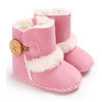 Botas mais recentes Inverno recém-nascido sapatos bebês crianças meninos e meninas botas de neve quentes infantil infantil sapatos pré-calmo tamanho 11cm-12cm-13cm258i