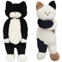 일본 애니메이션 고양이 플러시 만화 장난감 거대한 부드러운 박제 고양이 인형 어린이를위한 멋진 선물 친구 데코 50cm 70cm dy50412273c