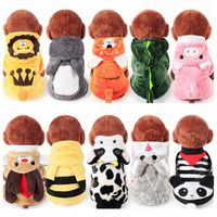 Cheapest Multi-Choice Soft Coral Fleece Winter Dog Clothes Pajamas Dog Jumpsuit Winter Overalls for Dogs CAH0352829