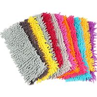 Cabezal de reemplazo de mopas de chenille para tela de lavado de tela de limpieza de microfibras autopretadas trapos trapos accesorios de toalla de carbono 220727