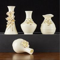 Vases Home Decor Ceramic Flower Vase Nordic Capiron Porcelai...