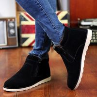 Compre al por mayor Botines De Ante Negros Para Hombre de bajo precio \u0026 de  calidad con envío gratuito | Es.DHgate