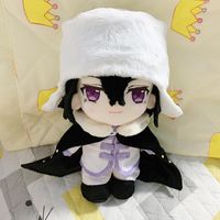 Keecheins Bungo Stray Dogs Fyodor Dostooyevsky 20 cm Bambola peluche Toy Toy Customed Costume Cute Cosplay Regalo di Natale