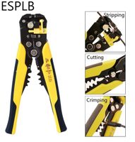 ESPLB Wire Stripper Self-adjusting Cable Cutter Crimper Automatic Stripping Tool Cutting Pliers for Industry 220428