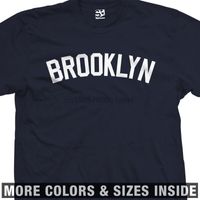 Мужские футболки Brooklyn Yankee Футболка - York Borough Hip Hop Culture Все размеры Цвета