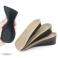 Invisible Height Increase Insoles Flat Ortics Arch Support Cushion PU Half Shoe Pad Sports Insole Foot Care for Men and Women2474