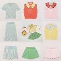 Enkelibb Toddler Girl Kniting Tshirt Misha Kids Clotnes для летней детской одежды Tshirts 220611