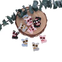 20 stücke Bulldogge Baby Silikon Perlen Baby Spielzeug Schnuller Luxus Beißring für Zähne Lebensmittelqualität Silikon BAP frei 220326