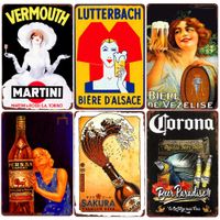 Vermouth  Martini Retro metal Aluminium Vintage Sign Bar Pub Club Man Cave 