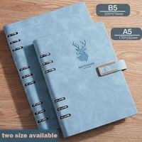 Notepads Loose-Blatt A5 B5 Notebook Dicke einfache koreanische Version Süßes Tagebuch Business Office Arbeit Notepad