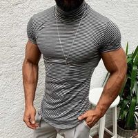Мужские футболки молодежная мода Персонализированная стройная пуловая пуловер.