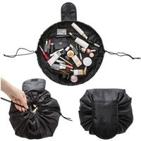 Waterproof Travel Makeup Brushes Cosmetic Toiletry Case Wash Organizer Storage Foldable Pouch Portable Drawstring Bag Tool3351