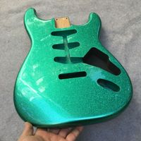 جسم الجيتار الكهربائي Stratocaster SSS Alder Wood Turquoise Glisten 2.10kg