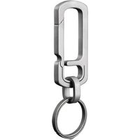 Multi-Function Titanium Key chain Jewelry Key Ring Mini Bottle Opener Metal Clip For Bags Men Waist Hanger EDC312n