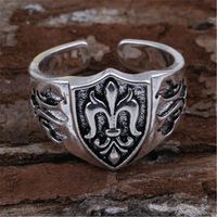 2022 Ch Chrome Original Design Ring Open Lily Unisex Personality Domineering Jewelry Hearts Designer New S5ke