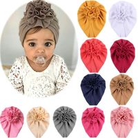 Tabellones para bebés de nudo Bow Baby Flowler Baby Flower Turban Hats Babes Caberas Accesorios elásticos 2020 New275l