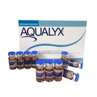 Предметы красоты Aqualyx для похудения PPC BAS растворение раствора раствора Kabellibe Red Lipo Aqualyx 10 х 8 мл флаконов