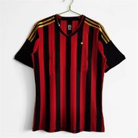 Fans Tops Tees Milan Jerse Camiseta Fútbol Jersey Uniforme de manga corta se puede personalizar