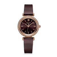 새로운 스타일의 여성 시계 제네바 디자이너 레이디스 시계 쿼츠 골드 손목 시계 여성을위한 간단한 크리스마스 생일 선물