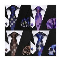 EST Design Nice Handmade Luxury 7,5 cm lenço de gravata quadrados de bolso de abojel de abojão