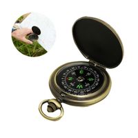 Открытые гаджеты цинк сплав карманные часы retro Compass Flip Cover изящный вид Quartz Clock Camping Toing Tourism Tourism