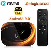 Vontar X3 Amlogic S905X3 Android 9.0 Tv Box 4Gb Ram 64Gb Rom 32G 128Gb Smart 8K Set Top Box 1000M Dual Wifi Tvbox Youtube302B