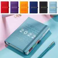 English Planner Organizer Notepad A5 Diary Monthly Weekly Schedule Notebook for School Office Stationery Epacket192w