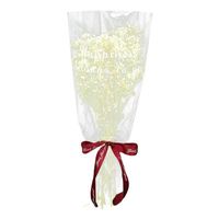 Enrole de presente plástico 50pcs materiais de embrulho de buquê para festas decoração de florista de florista de bolsa de embalagem de flores frescas transparentgift