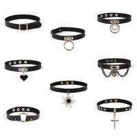 Pendant Necklaces Sexy Punk Rock Gothic Chokers Necklace PU ...