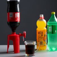Hot Magic Tap Soda Coca -Cola Dispensador de Água de Drink para Party Office Bar Kitchen de cabeça para baixo para bebidas para bebidas em casa Gadgets
