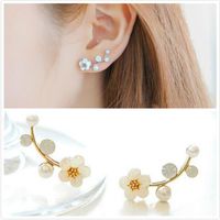 Stud Fashion Jewelry Cute Blossoms Flower Earrings For Women...