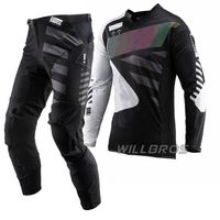 Motorcycle Apparel Black Gray Suit Gear Set Racing Kits Motocross Kit Combo Dirt Bike Off Road Jersey Pants256w