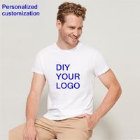 Loose Casual T Shirts Men Women 100 Cotton Unisex Free Customized Print Your Own Design op Plus Size 4XL 220615