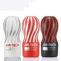 Tenga Air-tech Reusable Vacuum Sex Cup Soft Silicone Vagina Real Pussy Pocket Pussy Male Masturbator Cup Sex toys231B