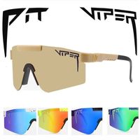 2022 Pit Viper Nuevas gafas de sol deportivas Men Polarizados TR90 Material UVA/UVB Lente Sun Gafas Caso original