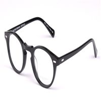 Целый бренд Oliver People круглый чистые очки создает женщины OV 5186 Глаза GAFA с оригинальным случаем OV5186241A