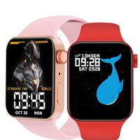 2022 Nuovo IWO Serie 7 Smart Watch da 1,75 pollici braccialetti fai -da -te Fallo cardiaco Uomini Fitness Tracker T100 Plus Smartwatch per Android Xiaomi iOS Telefono PK R7 W26 W37 T500