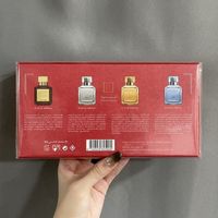 Paris parfüm seti 4x30ml rouge 540 ekstrait de parfum erkek kadın kokusu uzun ömürlü koku sprey hediye kutusu hızlı teslimat