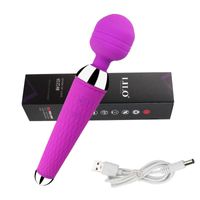 AV Vibrator Toys Magic Wand Gand G-Spot 여성을위한 강력한 섹시 상점 USB 재충전 성인 음핵 자극기 마사지 에로틱 제품 미용 품목
