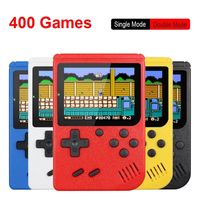 Retro Taşınabilir Mini Elde Taşınma Video Oyunu Konsolu 8-bit 3.0 inç renkli LCD Kids Renk Oyun Oyuncusu Yerleşik 400 Oyun