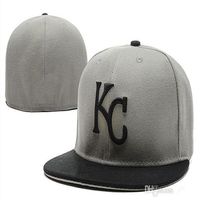 Nouveau Style d'été Royals KC Lettre Baseball Caps Bason Bone Top Qualité Hommes Printemps Spring Hip Hop casquette ajusté Hats272Y