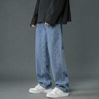 Men' s Jeans Streetwear Baggy Men Plus Size S- 5XL Fashio...