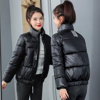 Kadın Trençkotları Parlak Yüz Down Yastıklı Ceket Kadınlar için Kış Palto 903 Women's