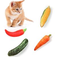 Cat Toys Toy Plush Chew Squeaky Pet For Dogs Cats Creative Puppy Sound Entrenamiento Productos interactivos