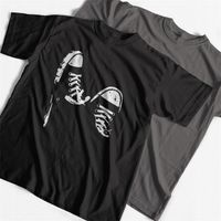 Coolmind 100% Cotton Casual Kurzarm Skate Schuhe t Sommer cool t männliche T -Shirts 220610