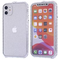 iPhone 12 Pro Max Mini Case 11 xs xr x 8 7 Plus Luxury Bling Diamond Bumper Glitter Gute Luxury Mulheres Rhinestone262m