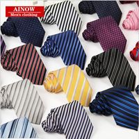Tie Men Business casual career tie polyester thread arrow jacquard stripe tie manufacturers whole father Boy friend Husband gi2799