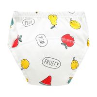 Culotte 6pcs / lot babywashable coton couchette couche à air perméable couches de formation urinaire pantalon court métrages accessoires pour nourrissons