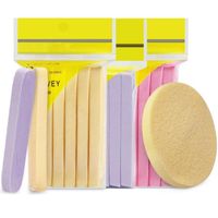 Otros suministros para el baño de baño 12 piezas/bolsa de limpieza de la cara comprimida limpieza de buffas de la espones