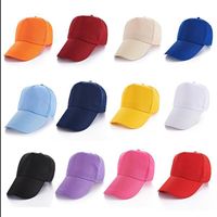 Berets PCS Unisex Cap Casual Plain Base Baseball Регулируемые шляпы Snapback для женщин, мужские хип -хопель